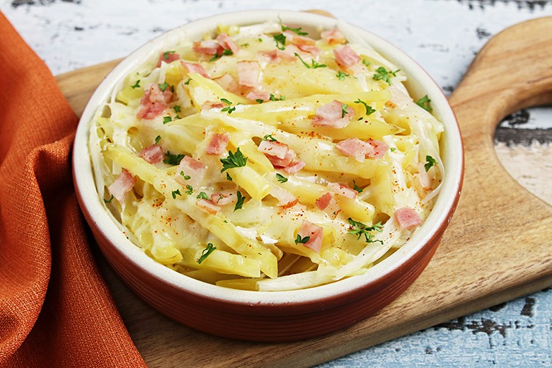Mikrowellen-Kartoffelauflauf