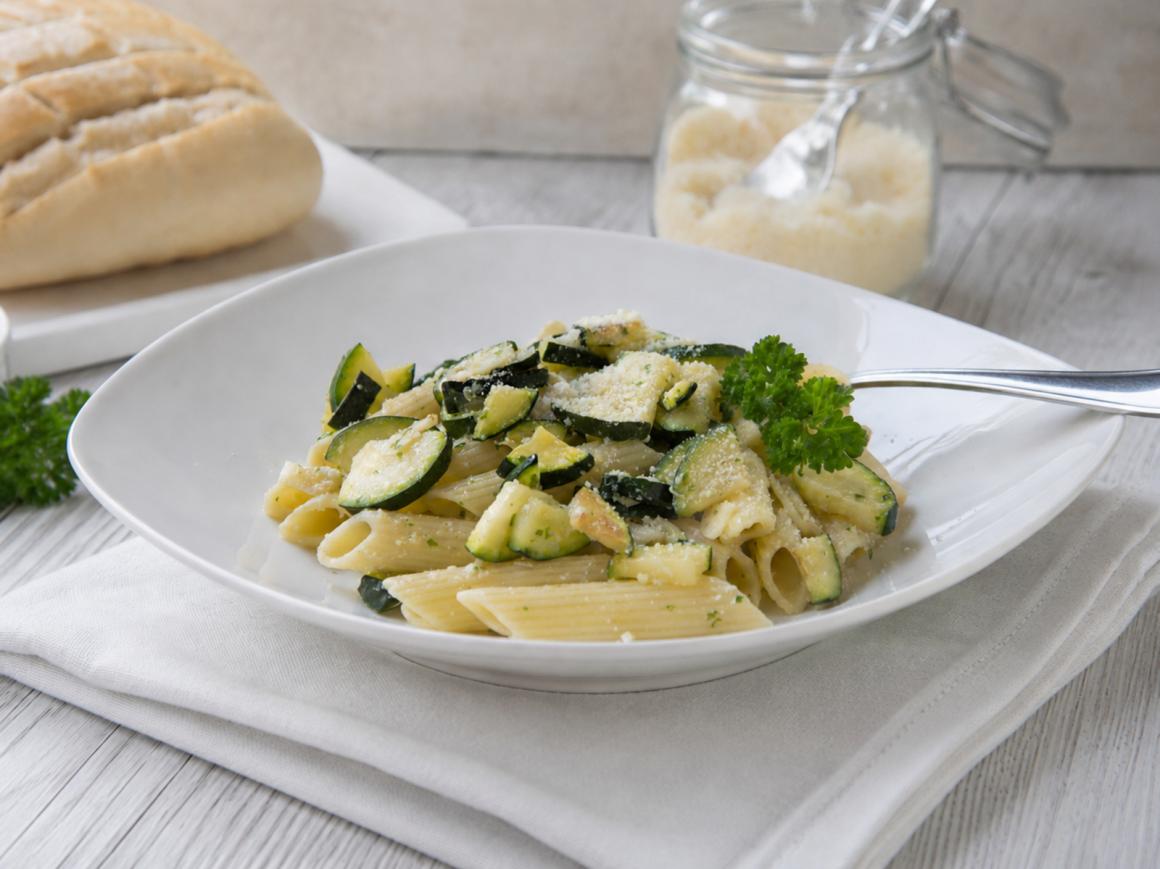 Nudeln mit Zucchini