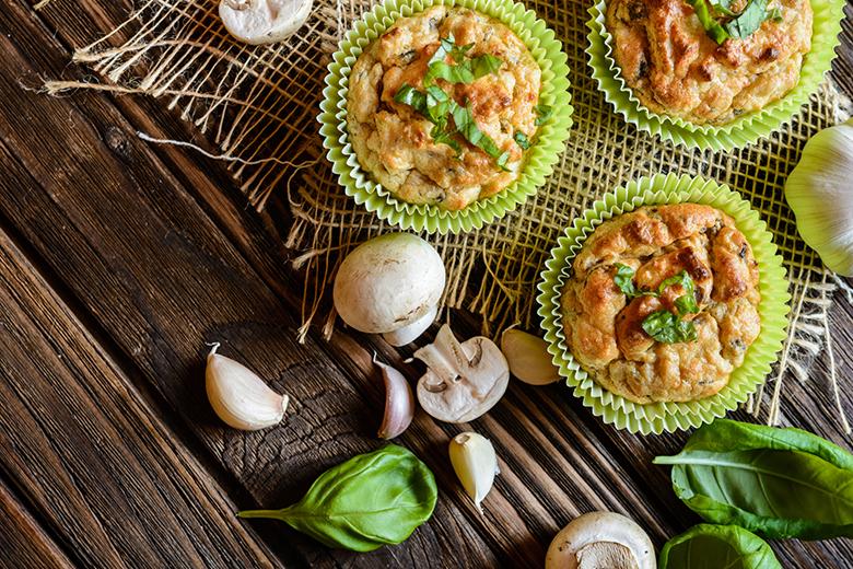 Champignon-Muffins