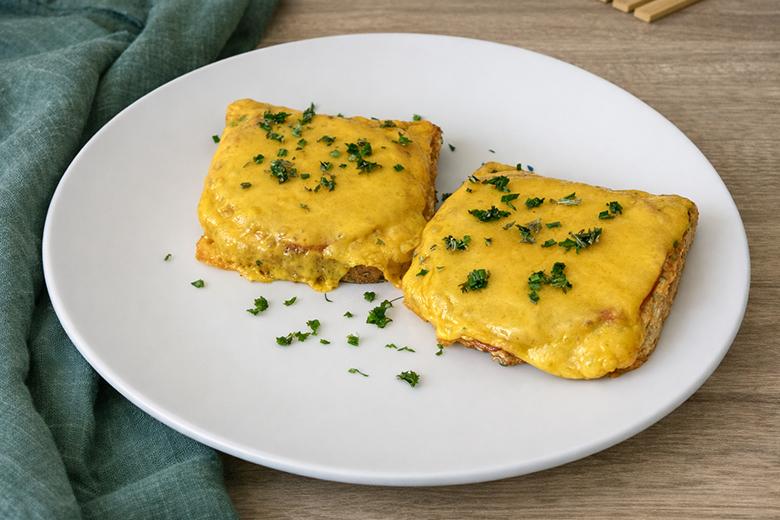 Überbackene Schmandtoaste