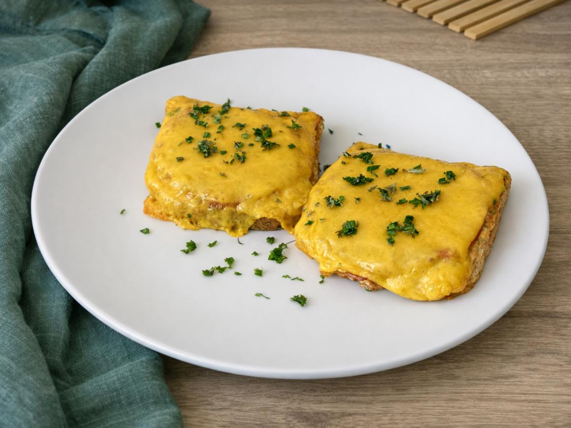 Überbackene Schmandtoaste