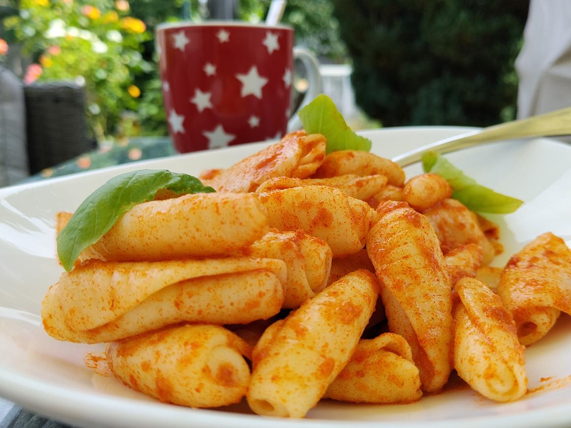 Pasta mit Tomatenpesto