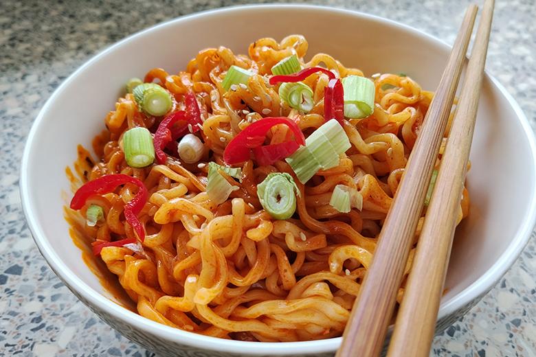 Scharfe Ramen