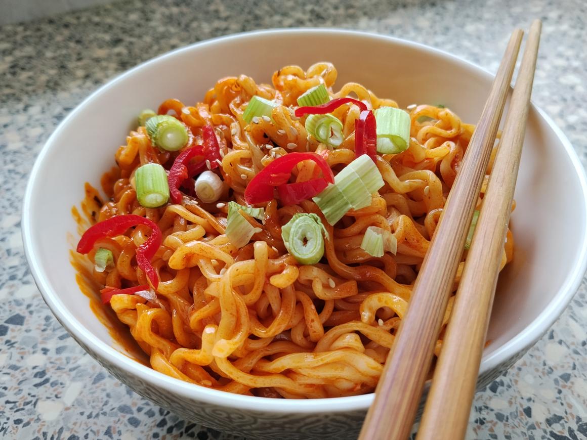 Scharfe Ramen