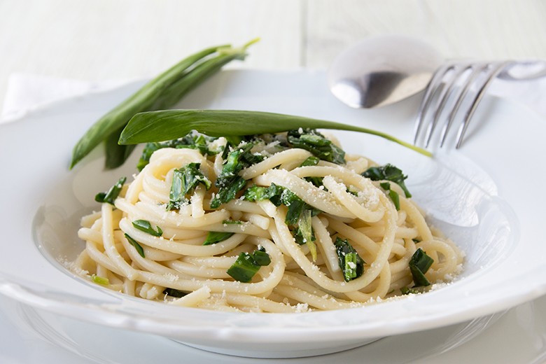 Bärlauchspaghetti