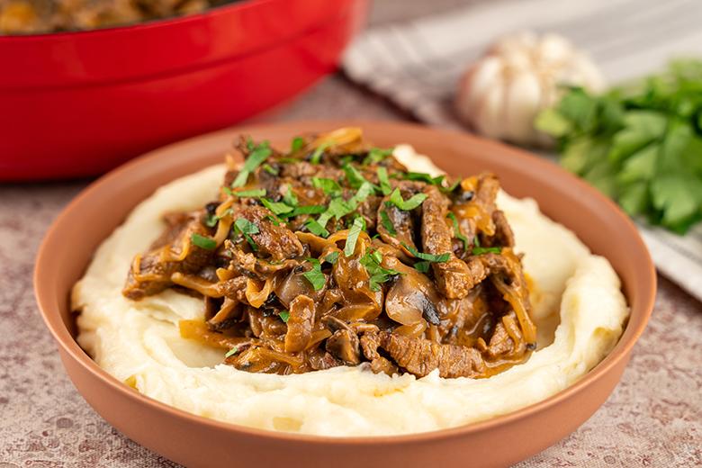 Beef Stroganoff