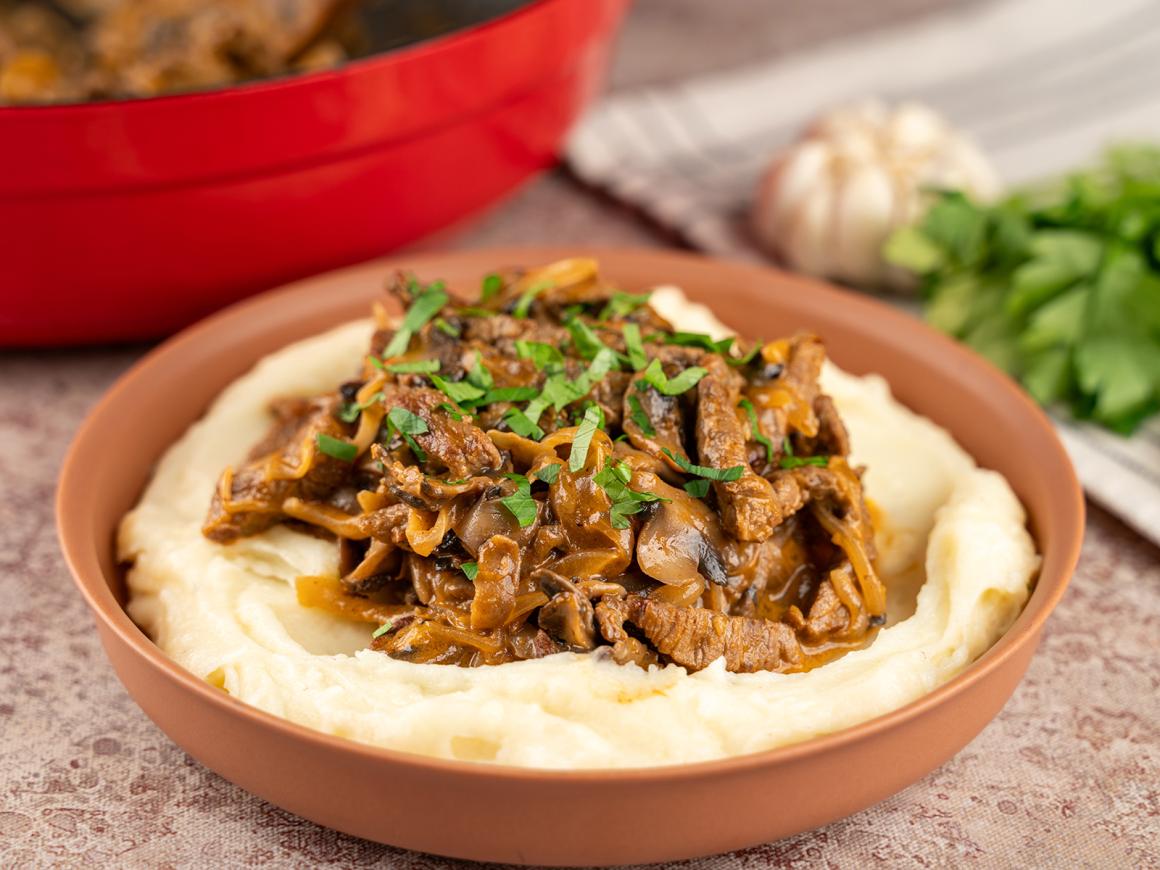 Beef Stroganoff