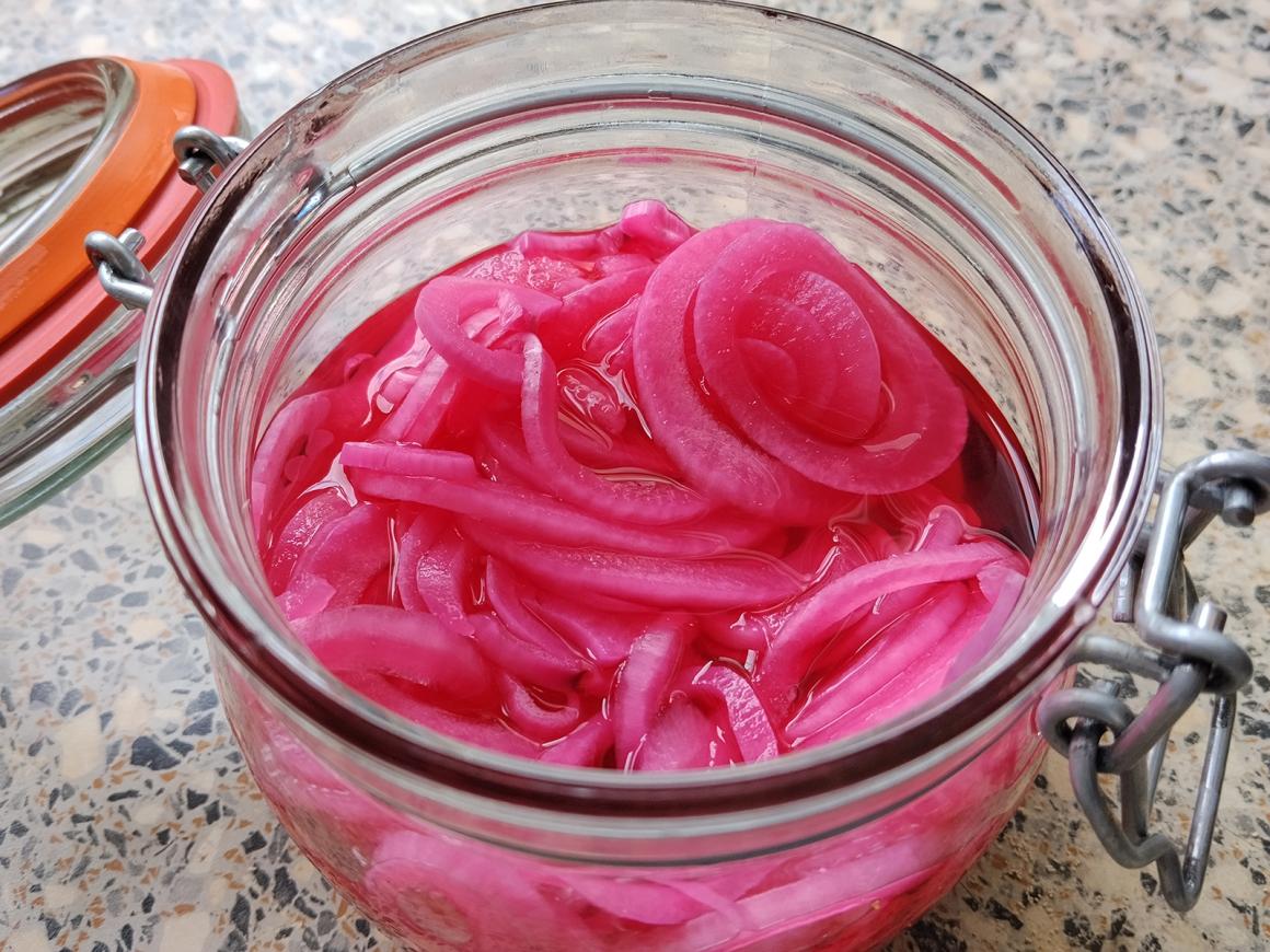Pickled Red Onions - Eingelegte Zwiebel
