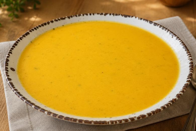 Würzige Kürbiscremesuppe