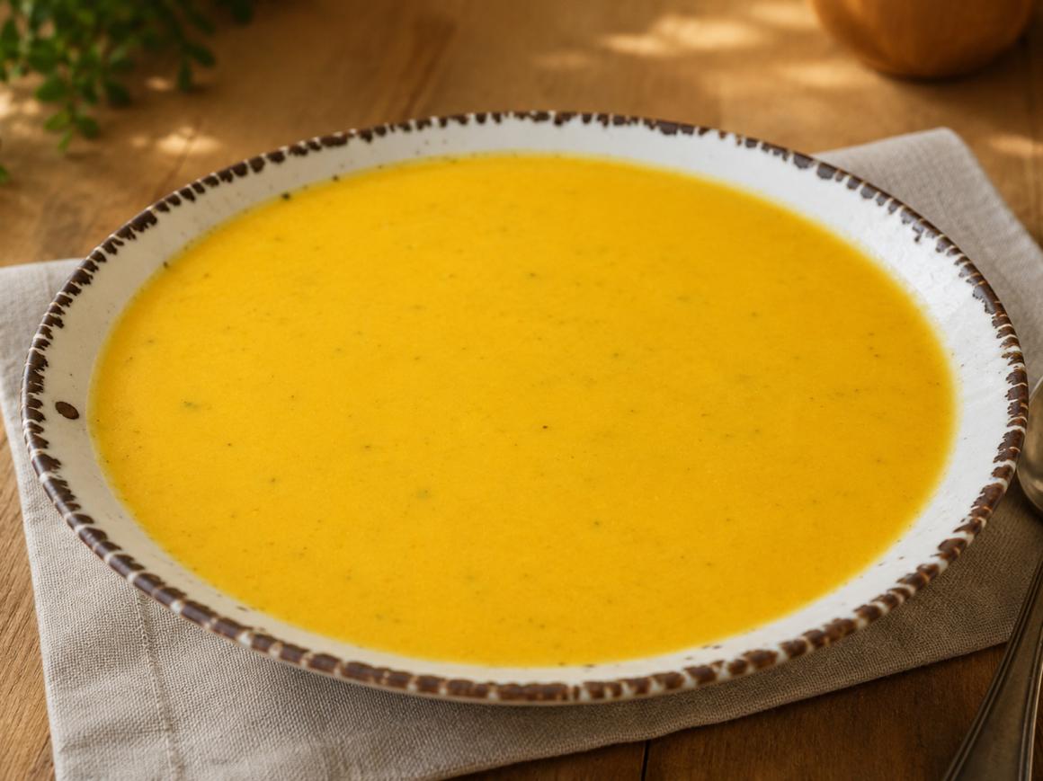 Würzige Kürbiscremesuppe
