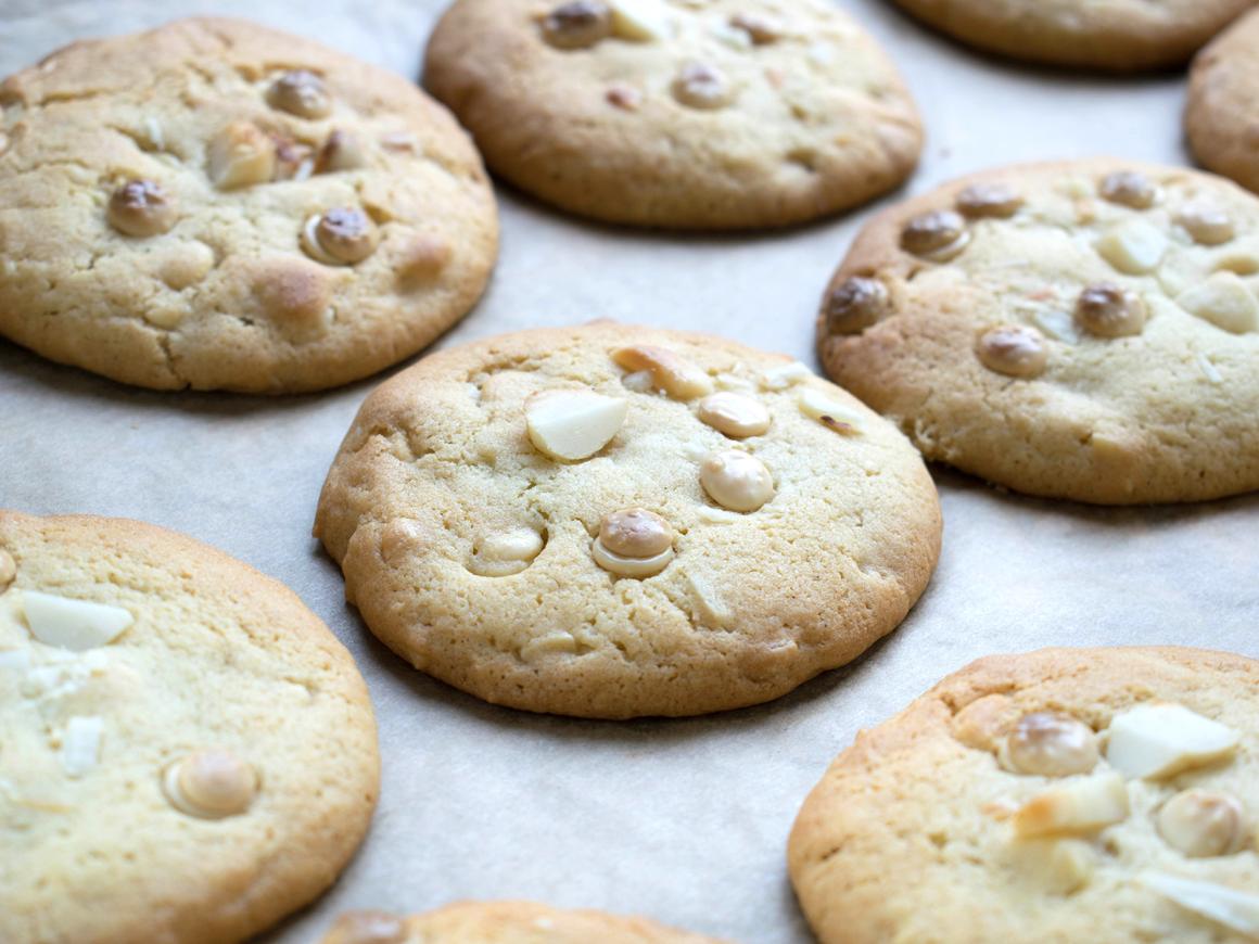 Macadamia-Plätzchen