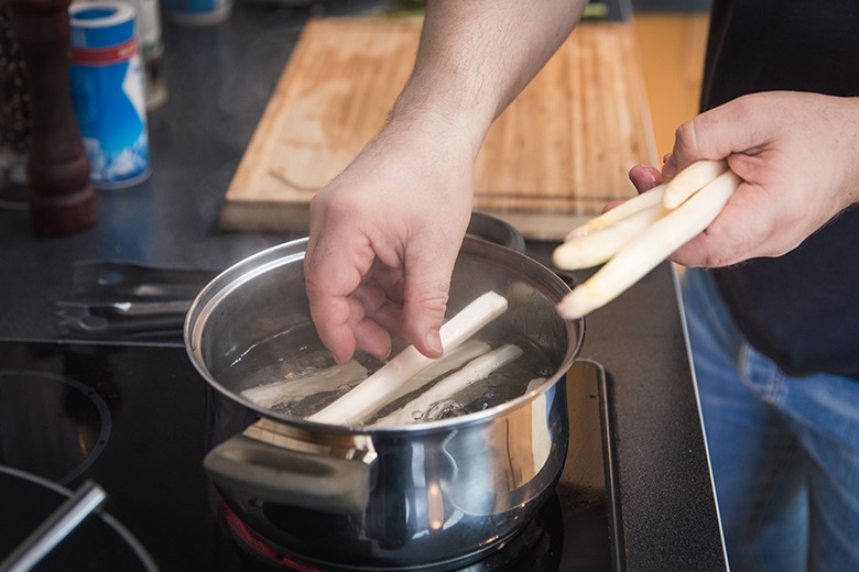 Grundrezept weißer Spargel