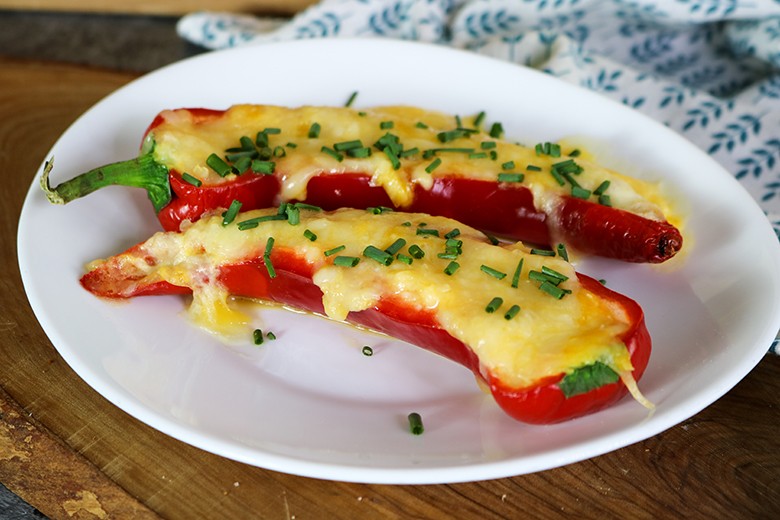 Hirtenkäse-Paprika aus der Mikrowelle