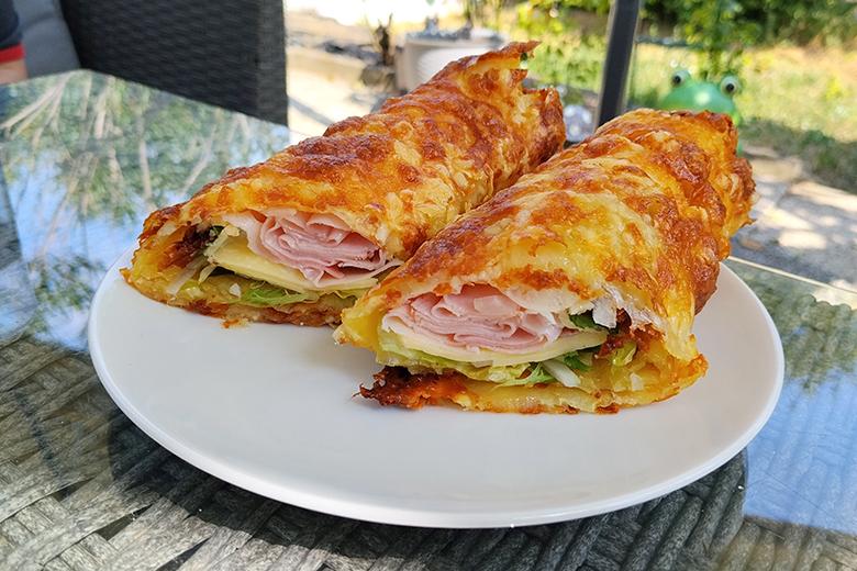 Kartoffel-Käse-Wrap