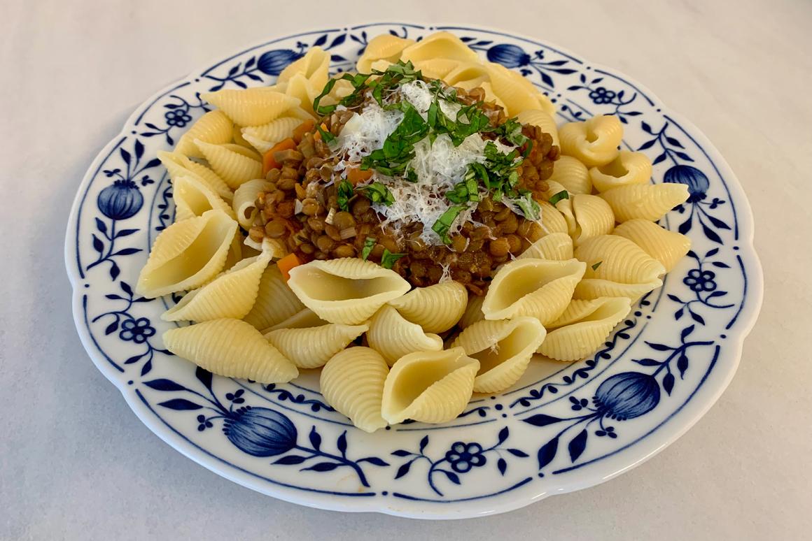 Linsenbolognese