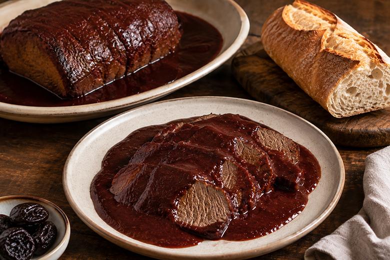 Schmorbraten mit Pflaumen