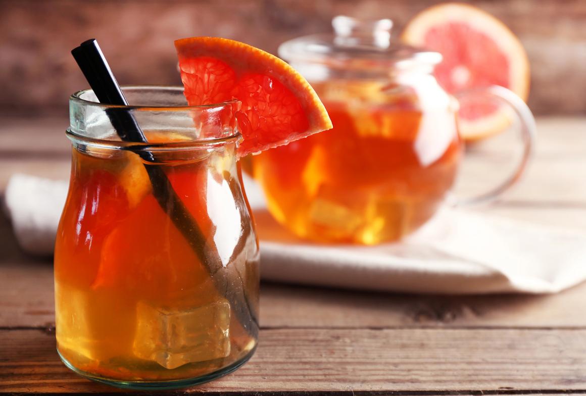 Grapefruit-Eistee