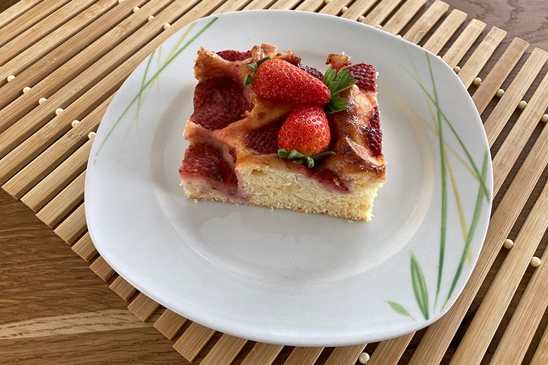 Joghurt-Erdbeerkuchen