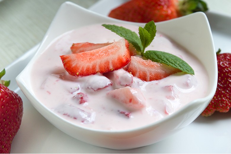 Mascarpone-Erdbeercreme