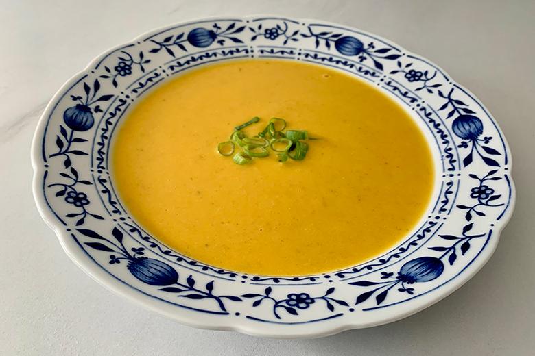 Aromatische Kürbissuppe