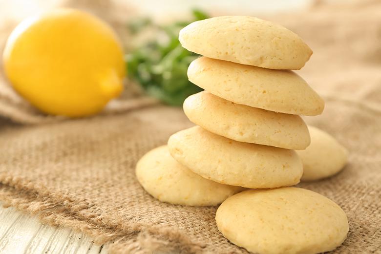 Einfache Zitronenplätzchen