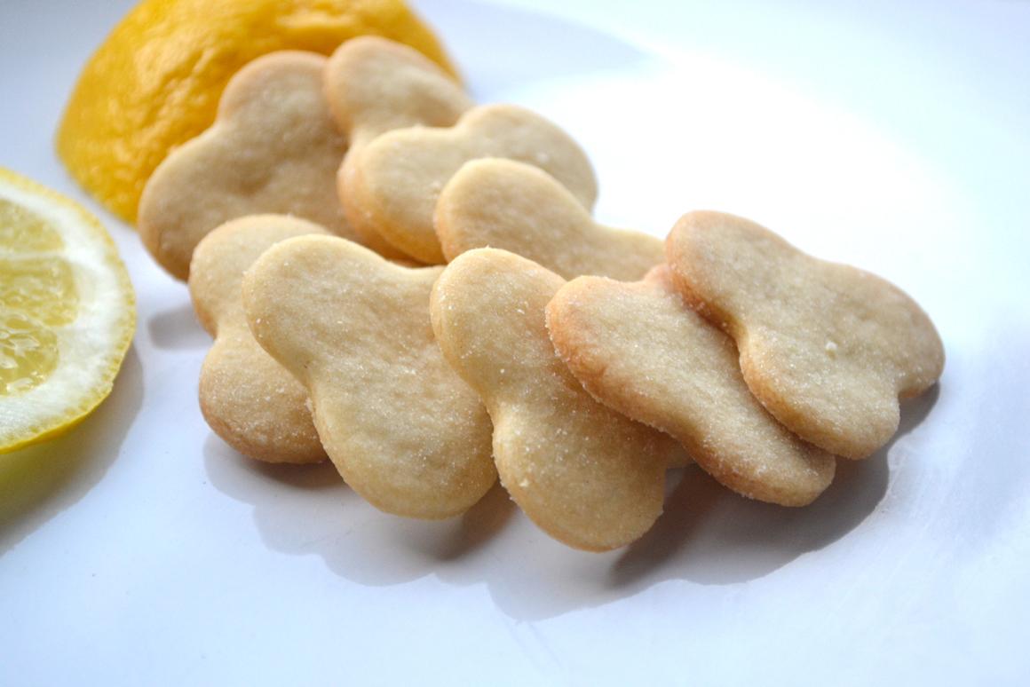 Einfache Zitronenplätzchen