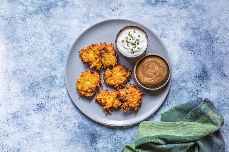 Kartoffelpuffer mit Vegeta