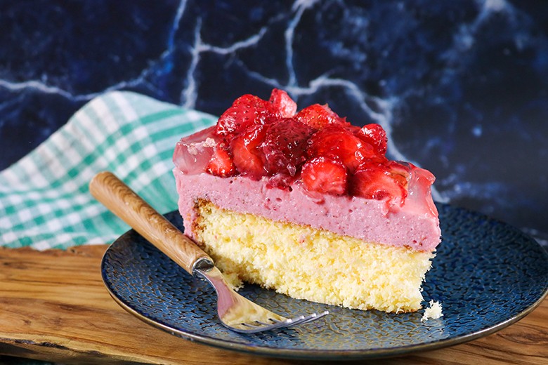Erdbeer-Sahne-Torte