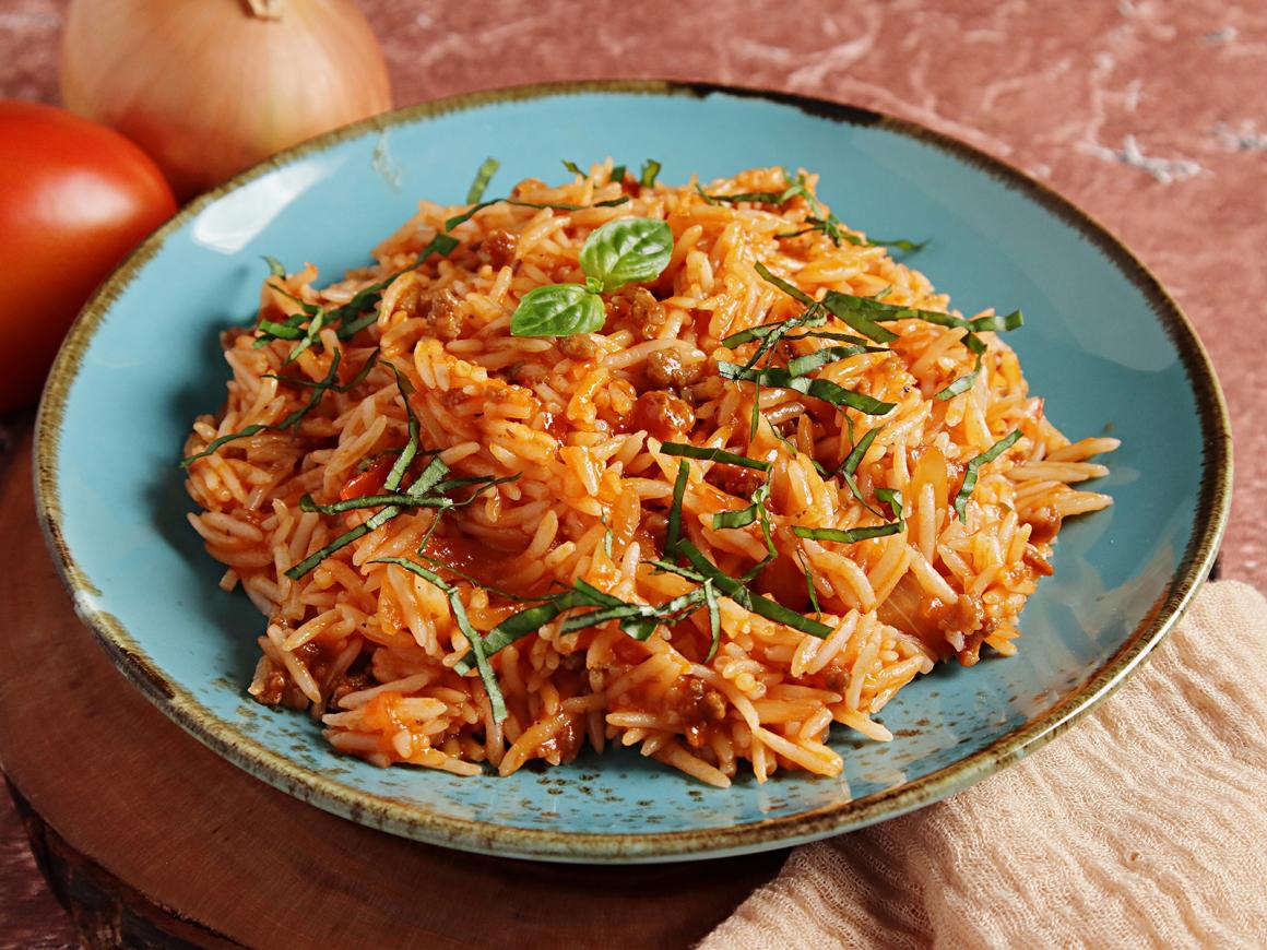 Bolognese-Reis