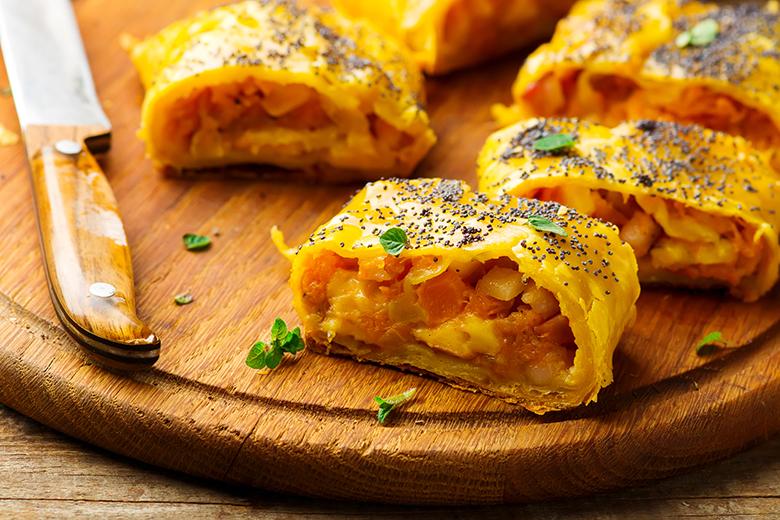Kürbisstrudel