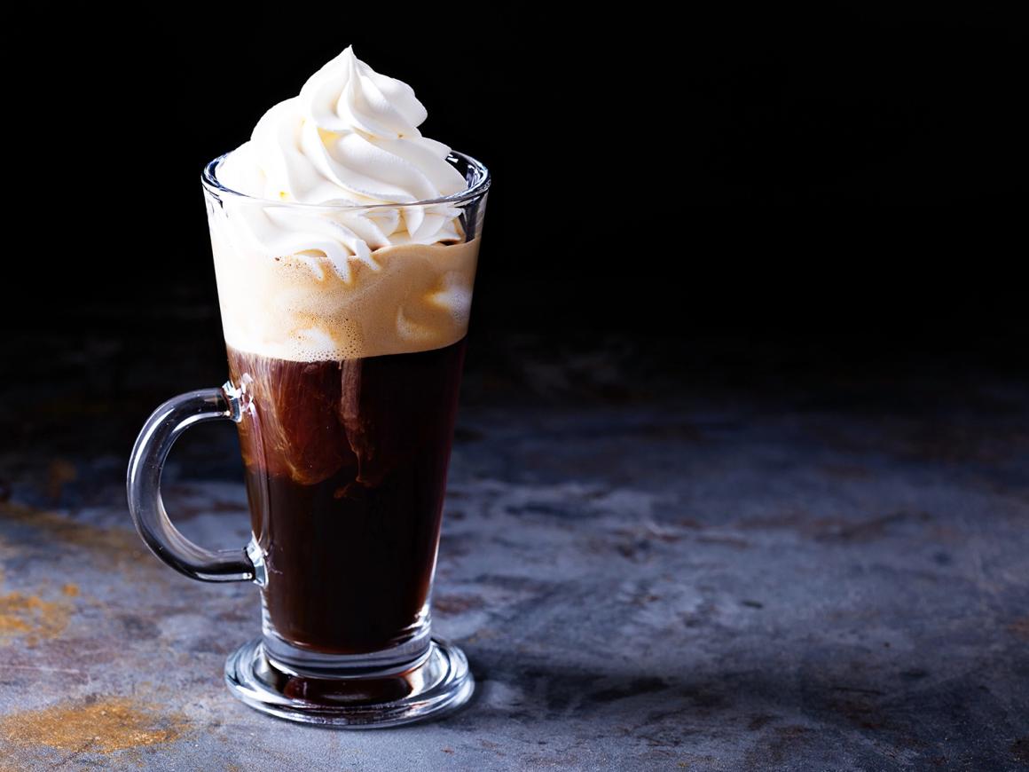 Kaffee mit Rum