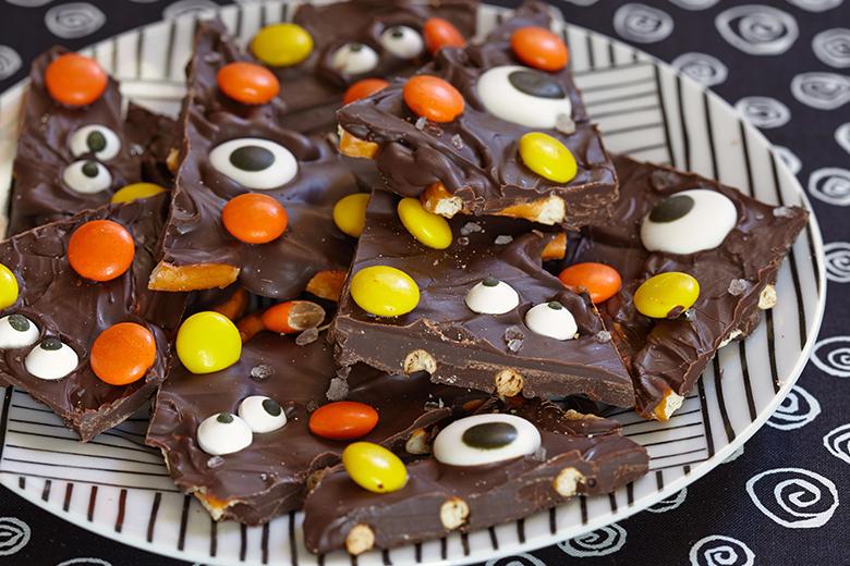 Halloween-Bruchschokolade