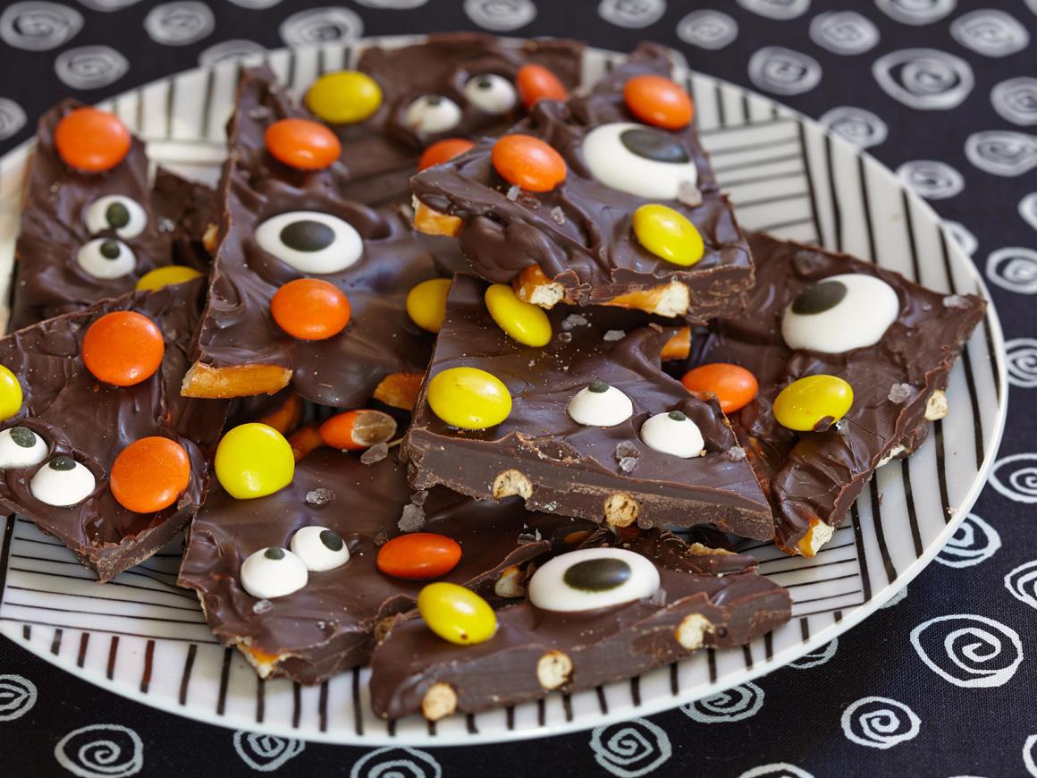 Halloween-Bruchschokolade