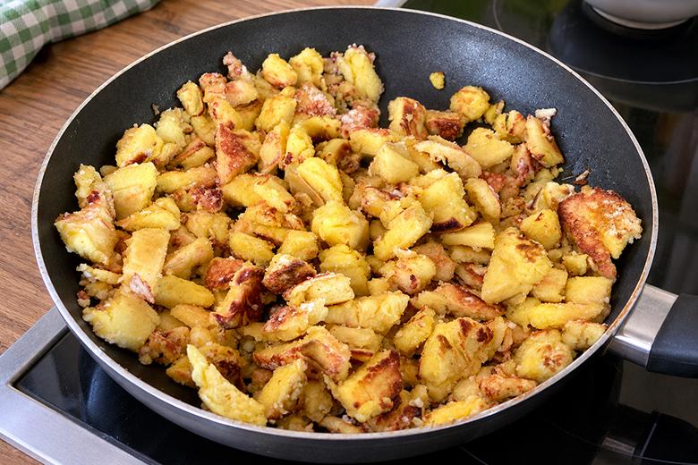 Karamellisierter Kaiserschmarren