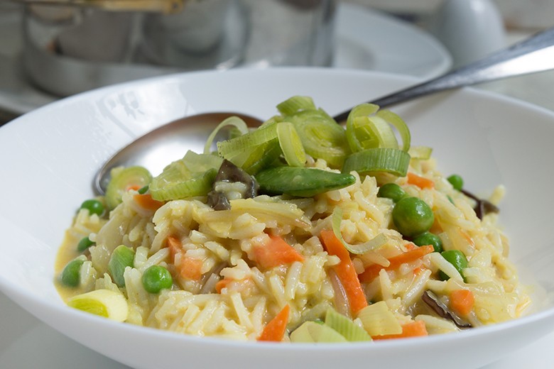 Schneller Curry-Reis