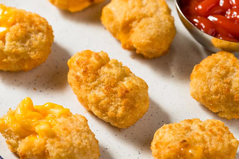 Knusprige Mac and Cheese Bites