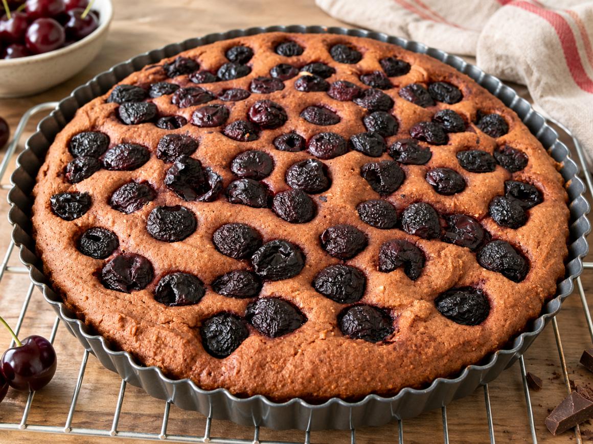 Schoko-Kirsch-Tarte