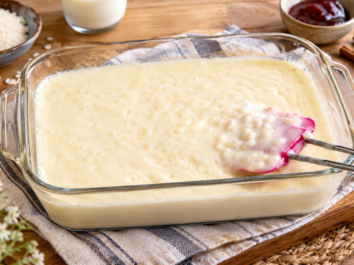Milchreis aus dem Ofen