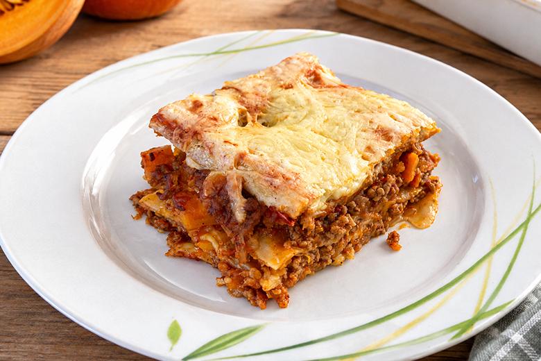 Lasagne mit Kürbis