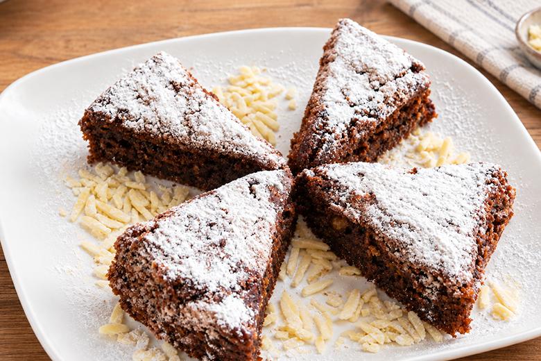 Schokokuchen mit Muskatkürbis