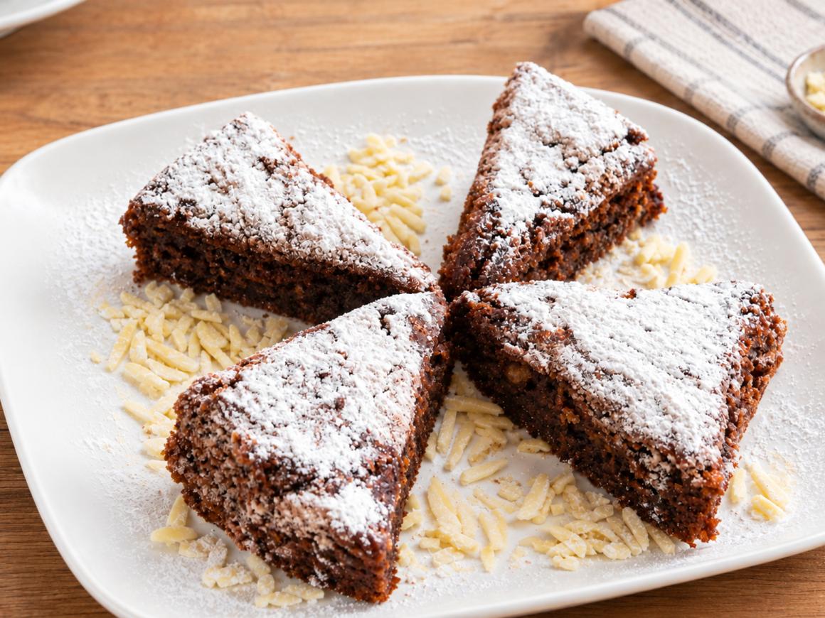 Schokokuchen mit Muskatkürbis