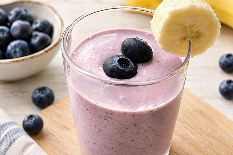 Blaubeer-Smoothie mit Skyr