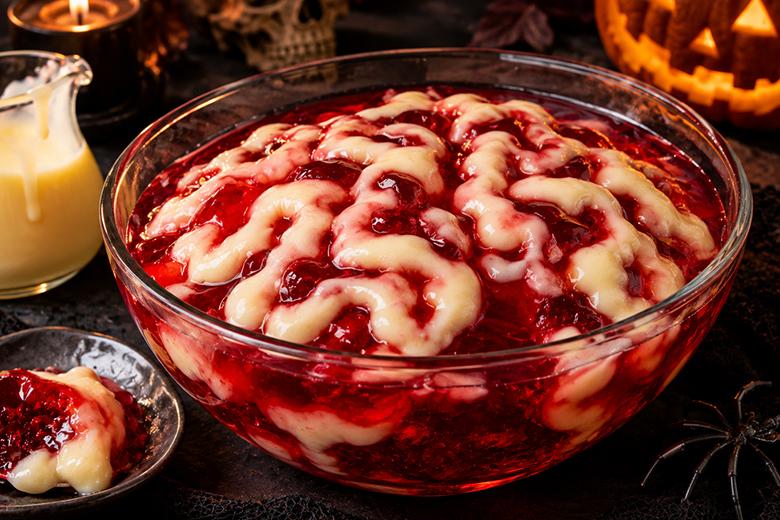 Blutpudding zu Halloween