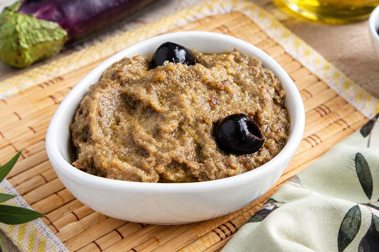 Griechische Auberginenpaste