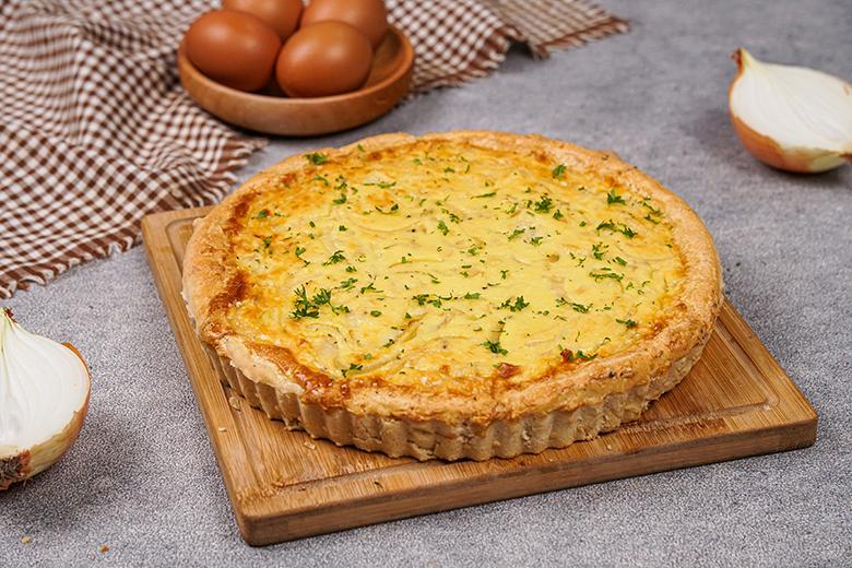 Vegetarischer Zwiebelkuchen