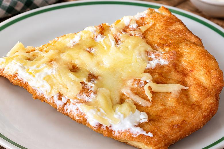 Langos mit Trockenhefe