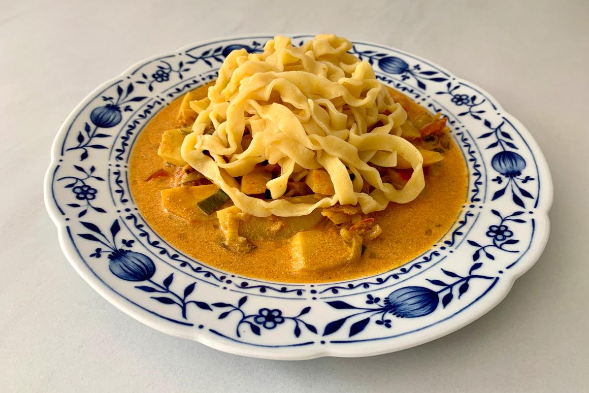 Pastinaken-Pilz-Pfanne