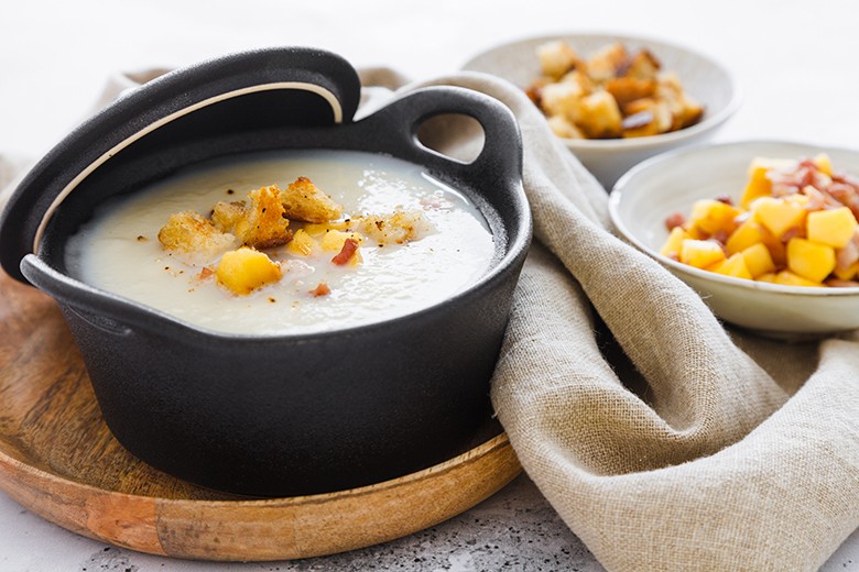 Selleriesuppe mit Sahne