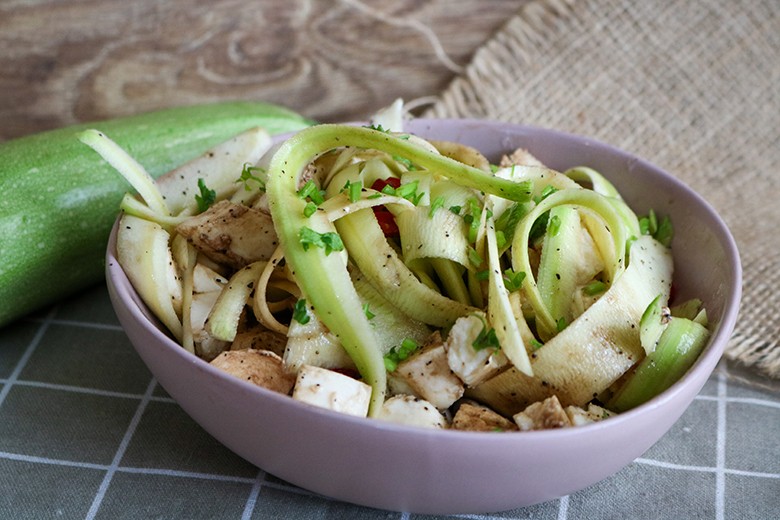 Schneller Zucchini-Salat