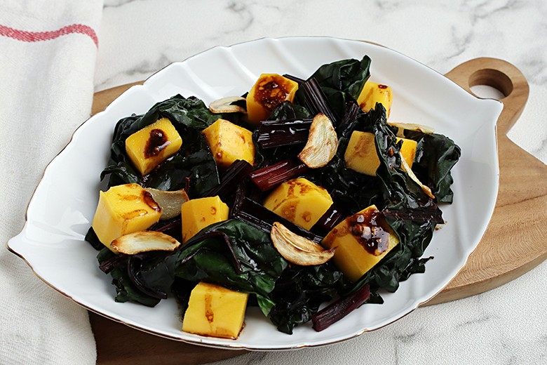 Mango-Mangold-Salat